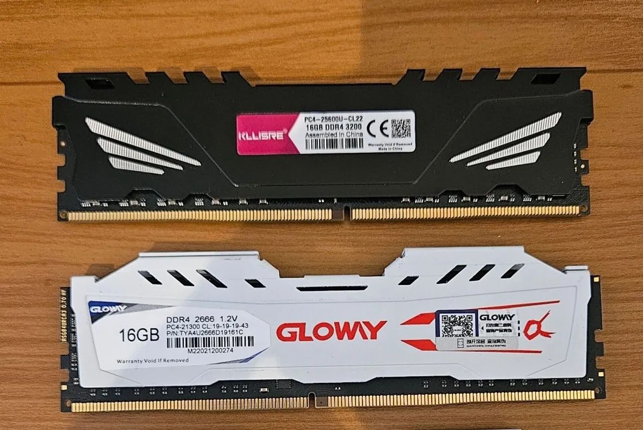 DDR4 RAM Memory 16GB 3200MHz and 2660MHz64385503036418121
