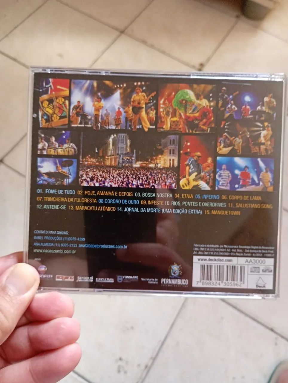 Cd Banda Nação Zumbi - Foto 2