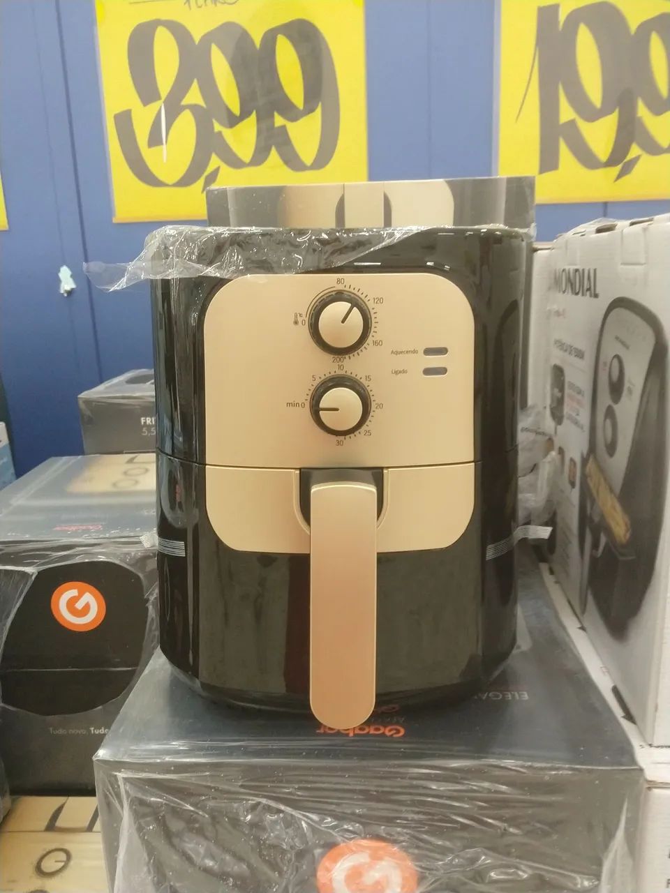 Fritadeira Elétrica Air Fryer 5,5L - Gaabor