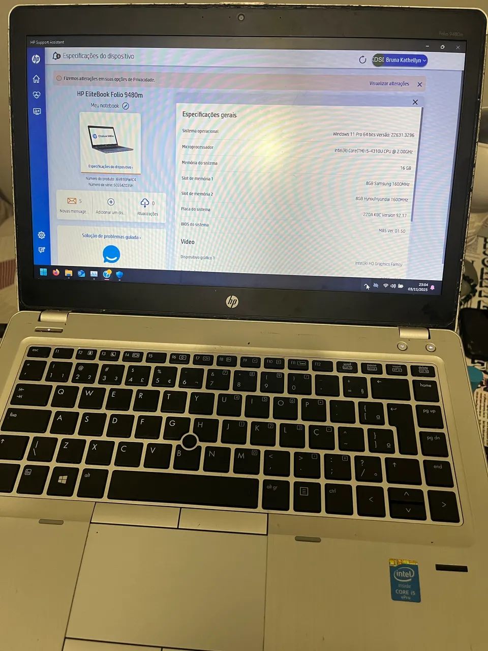 Notebook HP Elitebook  - Foto 3