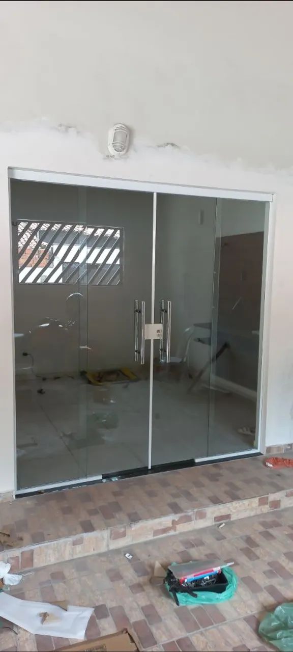 Porta de vidro e janela - Foto 3