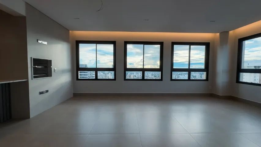 Blanc Casa Design, 137m, 3 suites, semi mobiliado, Setor Bueno, 38 andar vista parque vaca - Foto 2