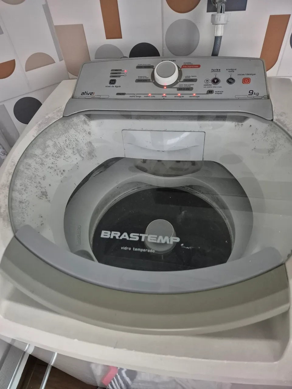 Máquina de Lavar Brastemp 9kg - Alive