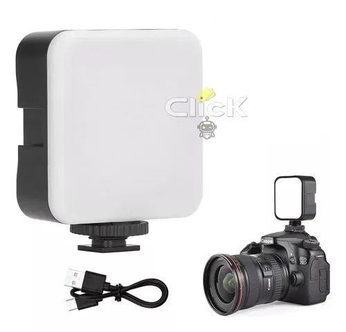 Iluminador Led Quadrado Para Fotos Stream Youtuber Portátil