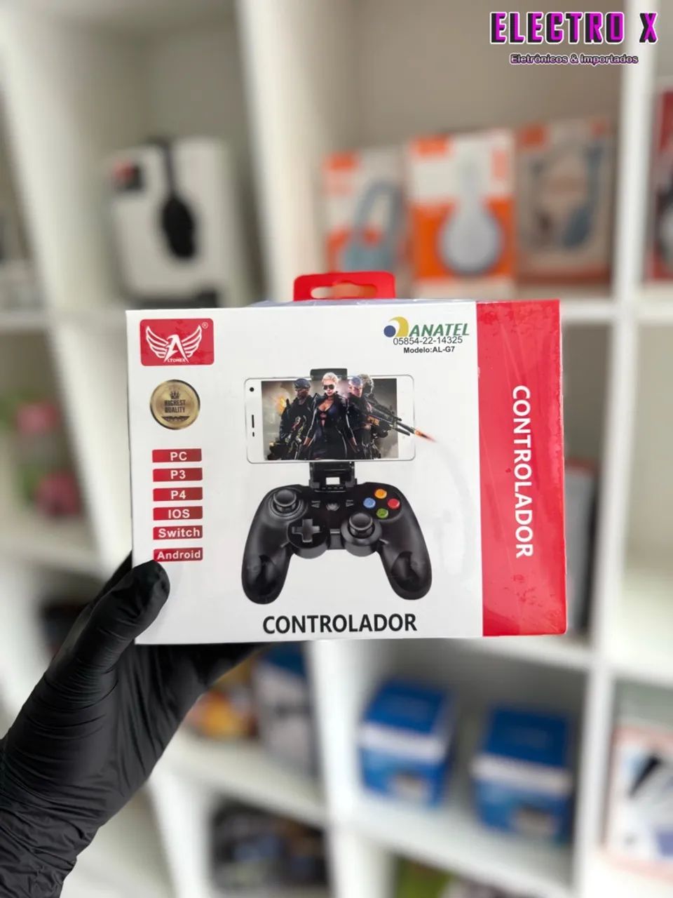 Controle para jogar no celular PC P3 P4 Switch 