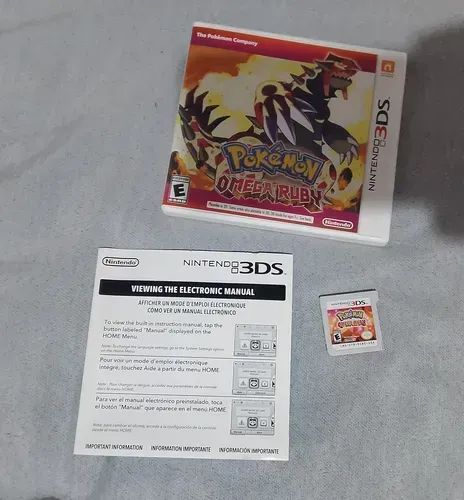 Pokémon Omega Ruby Nintendo 3ds 
