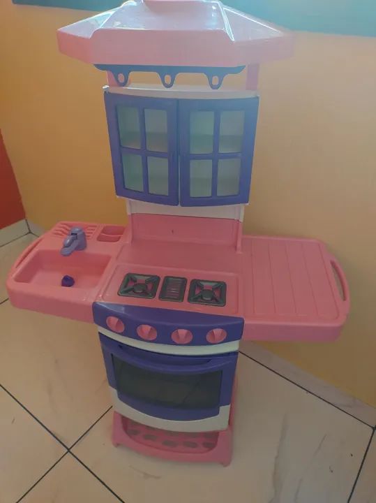 Fogão infantil com utecilios  - Foto 3