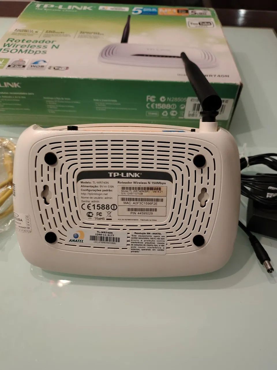 Roteador TP-Link Wi-fi TL-WR740N  - Foto 3