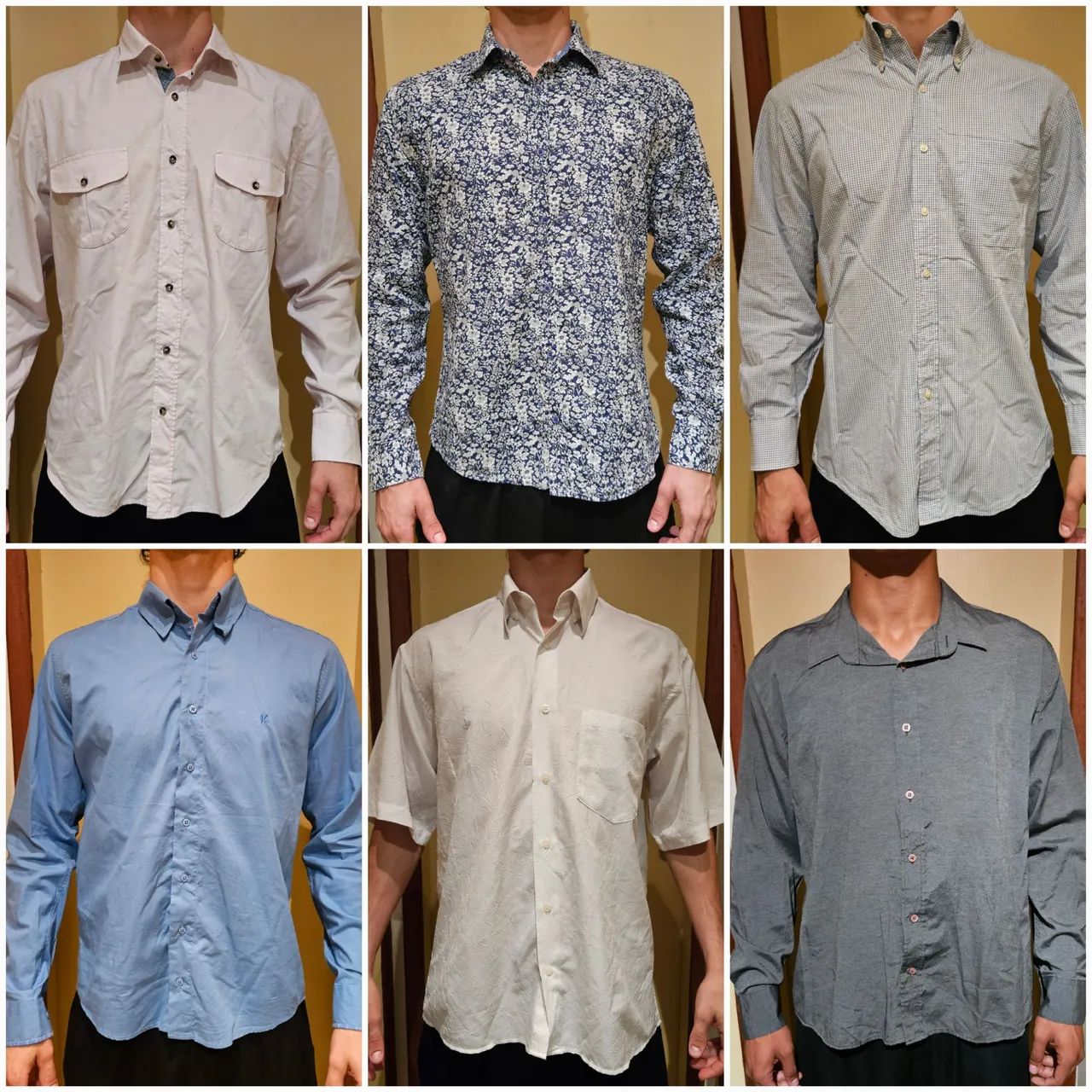 Camisas Sociais Masculinas tam G e GG  - Foto 2