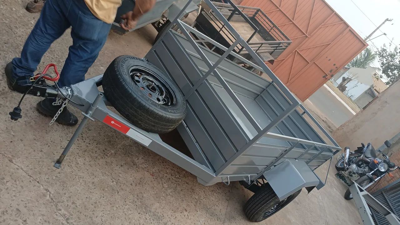 Carretinha nova com nota fiscal pra EMPLACAMENTO  - Foto 3