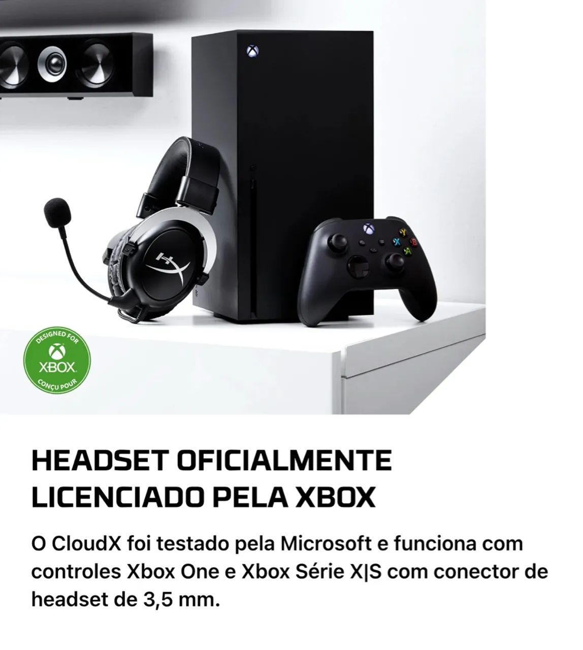 Headset HyperxCloudx Usado - Excelente Estado - Foto 2