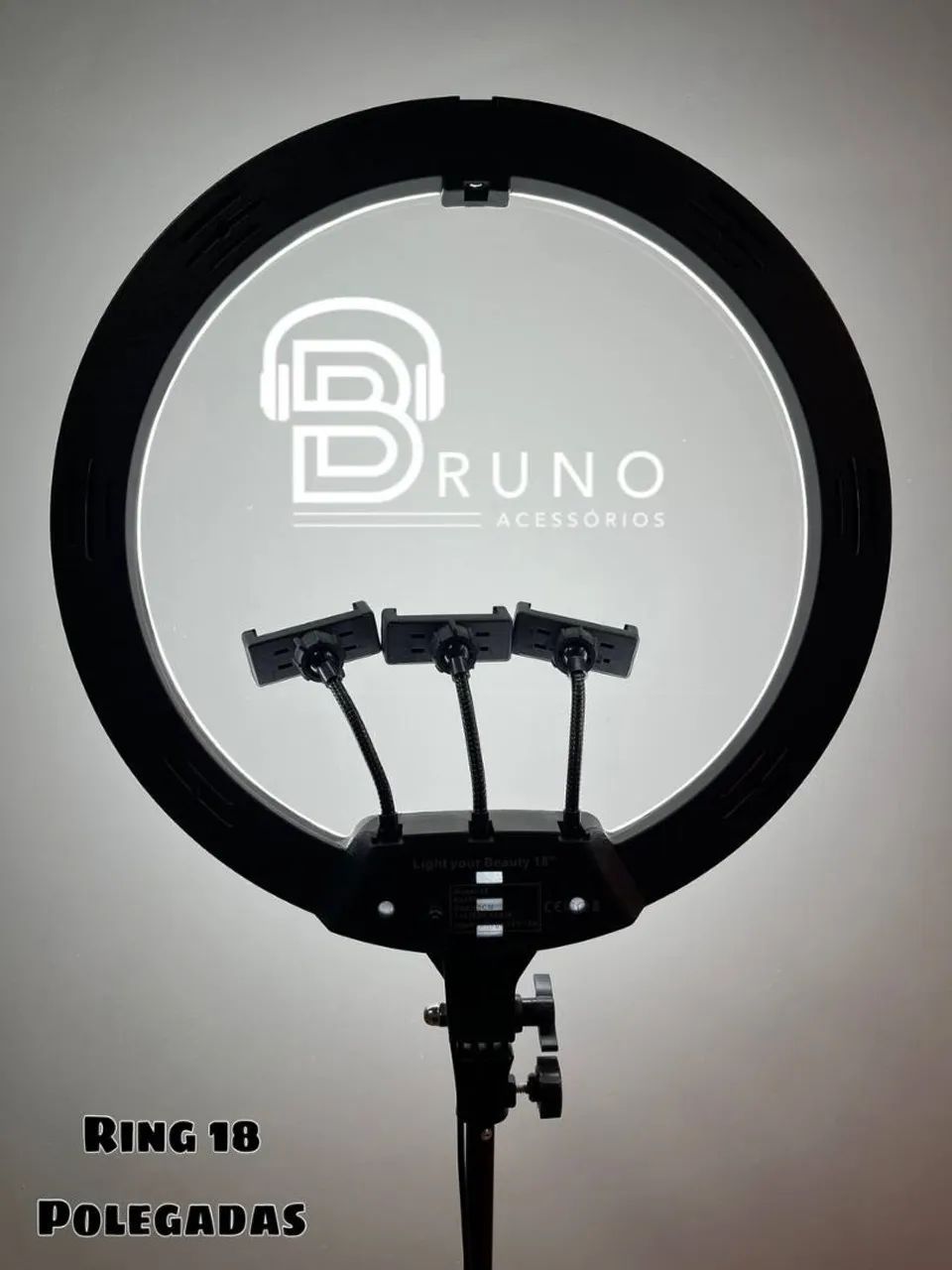 Ring Light 18 polegadas para Fotos e Vídeos