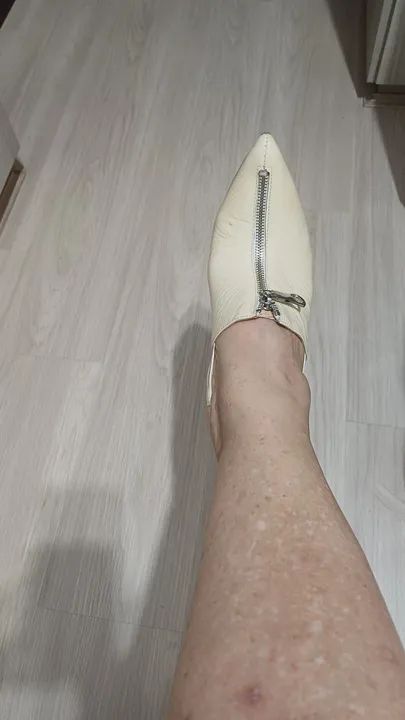 Sandália Schutz Bege 36 - Foto 3