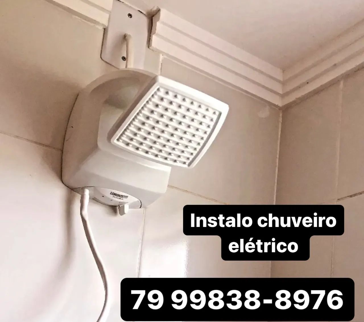 Chuveiro elétrico instalação 
