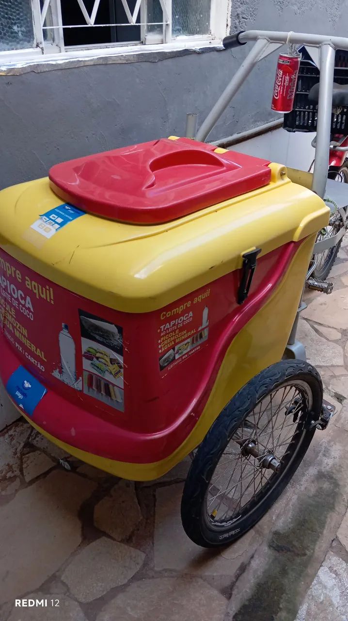 Vendo triciclo para sorveteria 