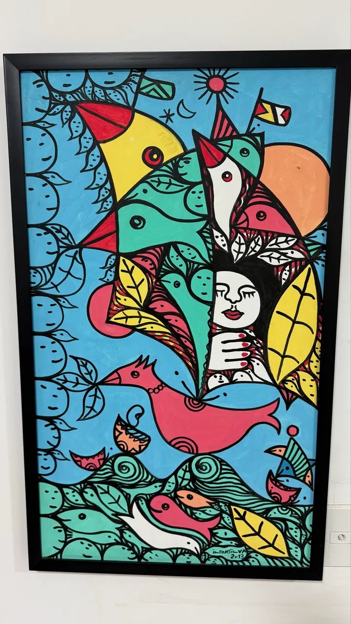 Tela do artista Ilton Silva