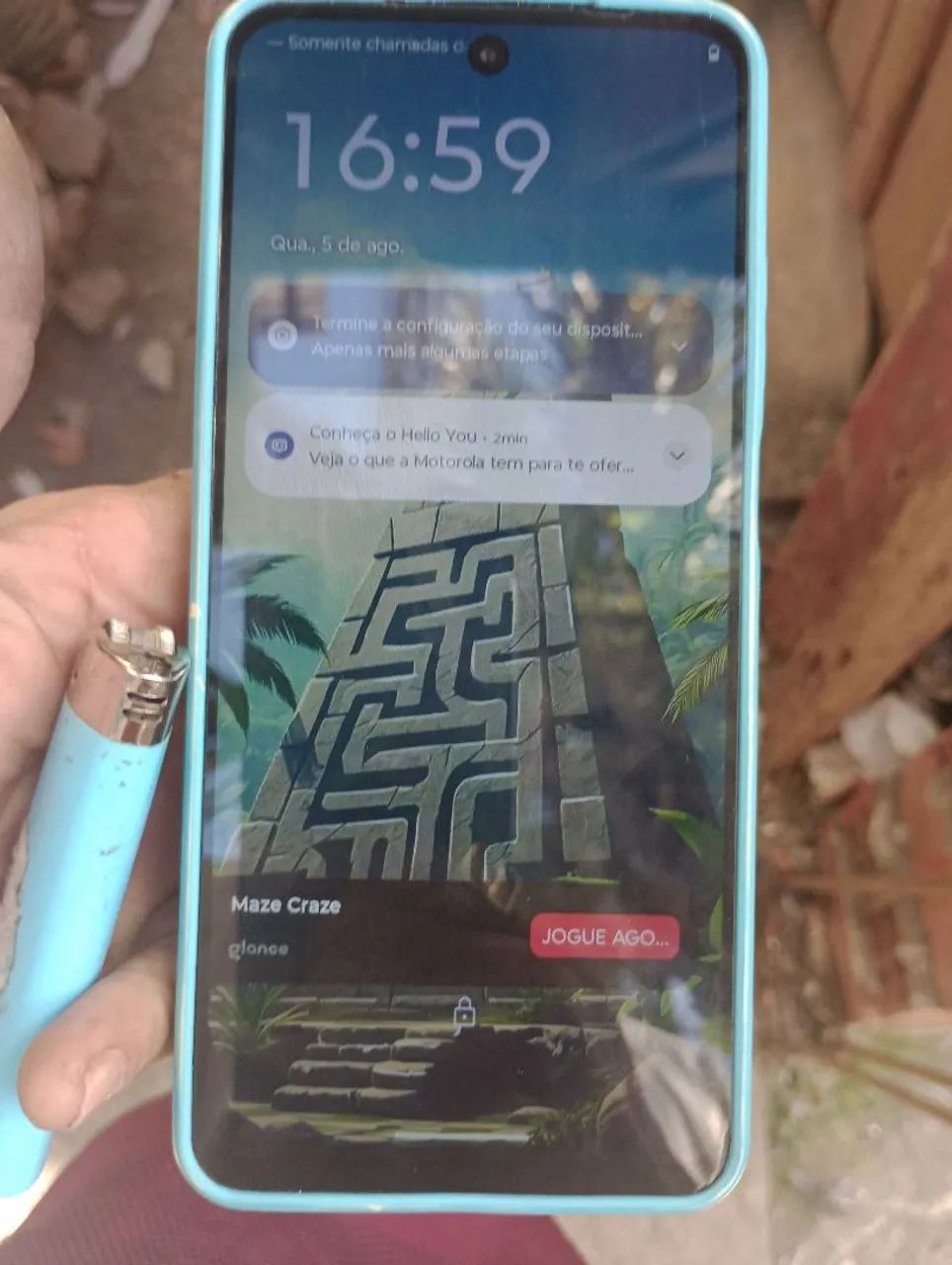 Celular novo 