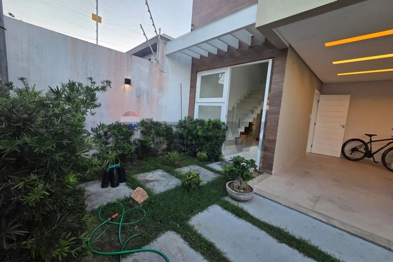 "Casa duplex, 03 suítes, 02 vagas cobertas, piscina, no Luar da Barra, SE" - Foto 4