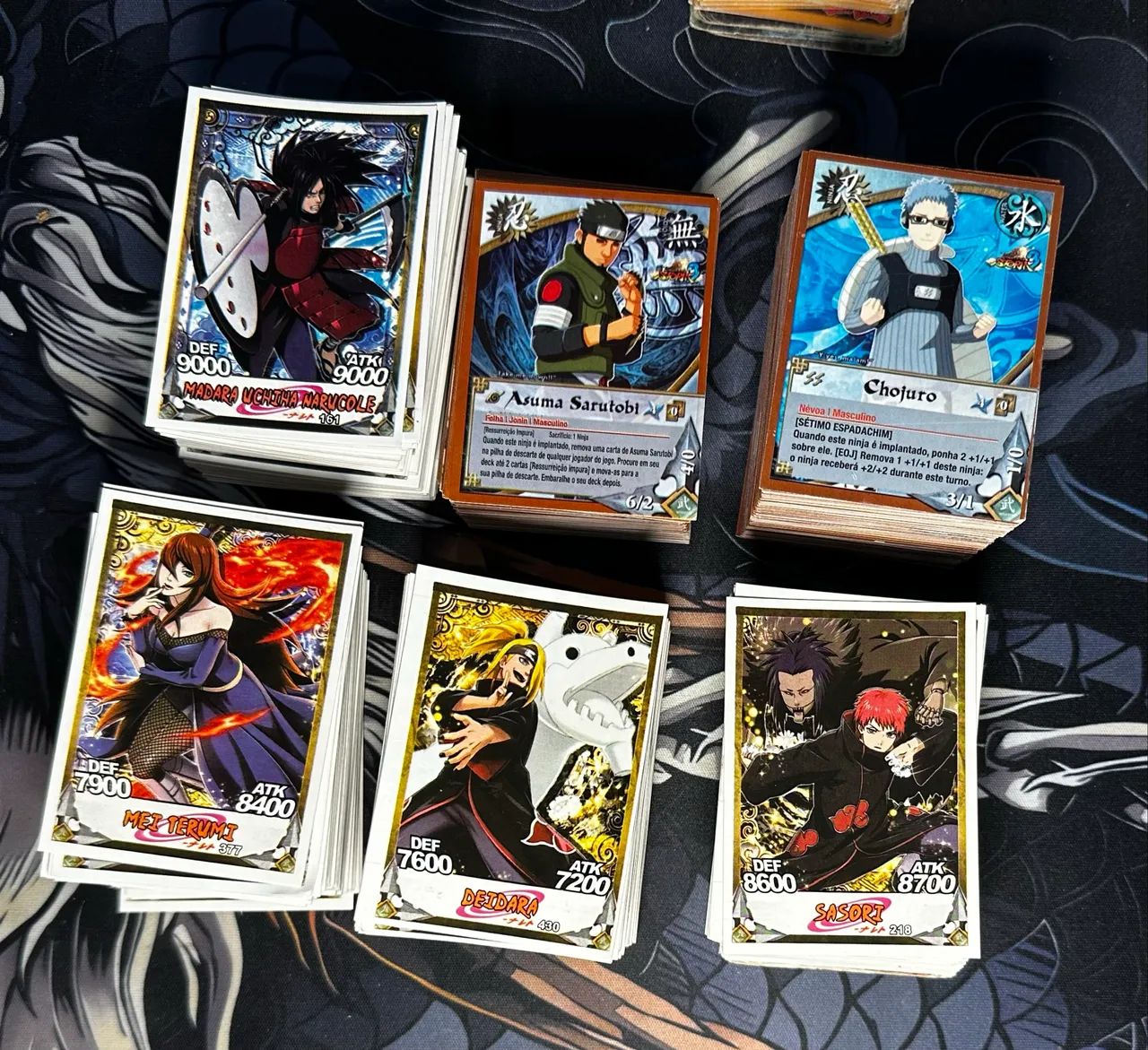 Lote 818 cards Naruto - Card game - Hobbies e coleções - Parque