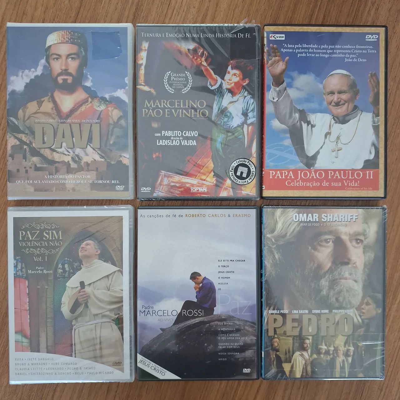 Lote DVDs religiosos originais 