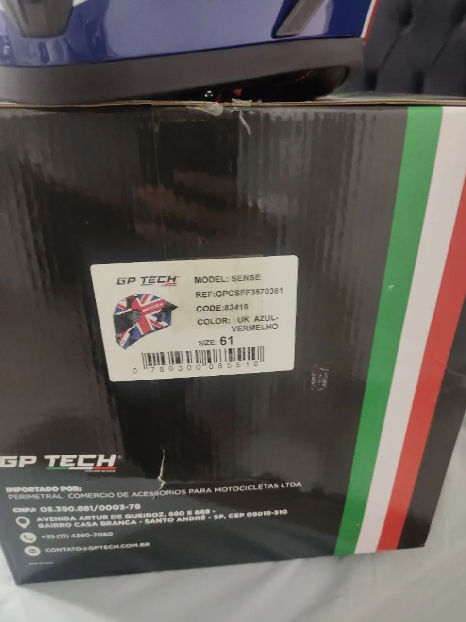 Capacete novo tamanho 61 - Foto 2