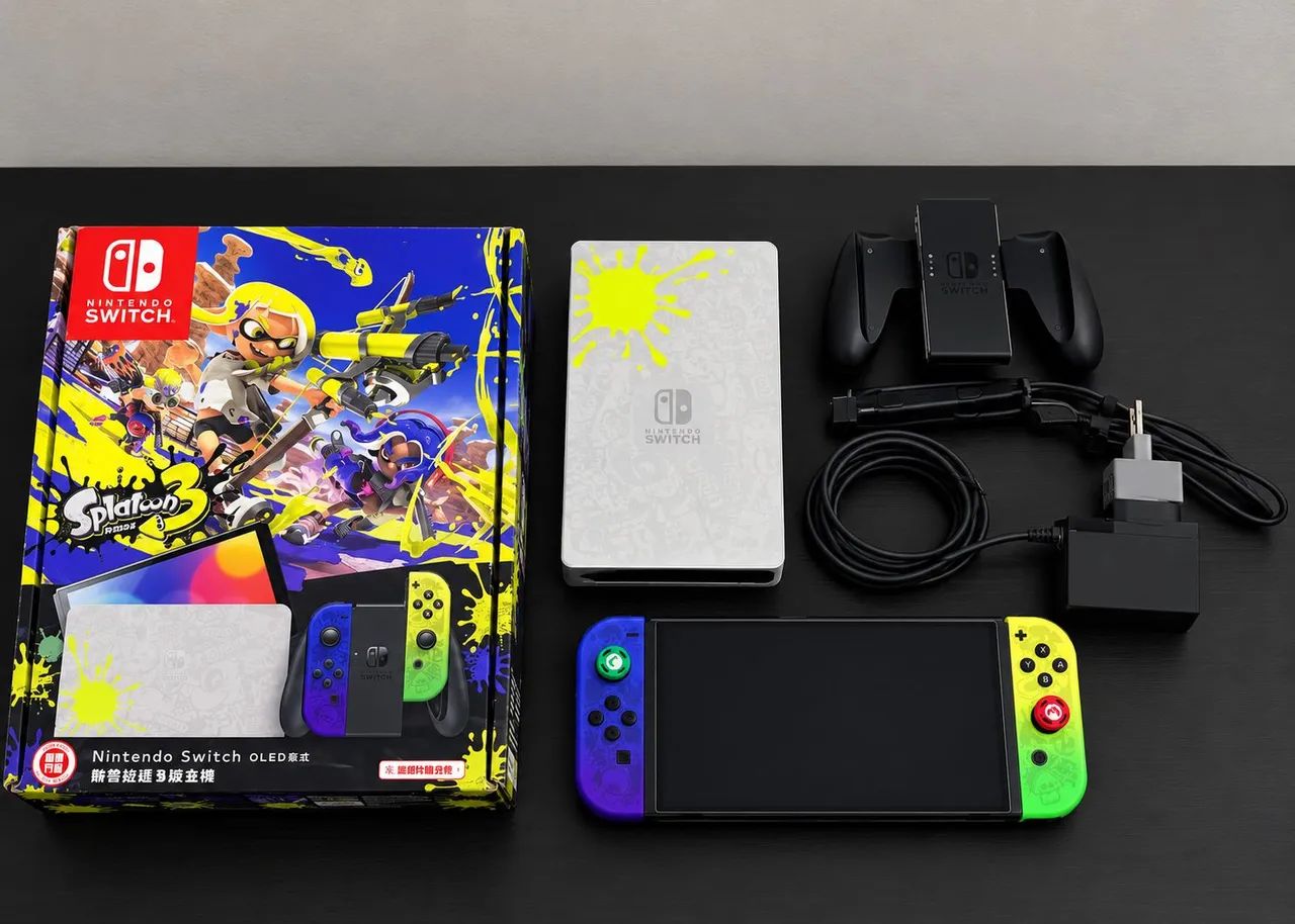 Nintendo Switch Oled Splatoon 3 - Foto 2