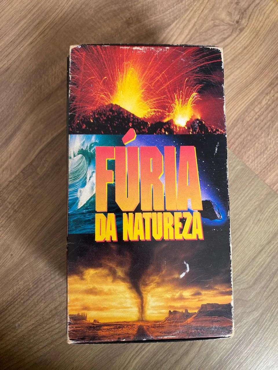 VHS Fúria da natureza - DVD, Blu-Ray e Vídeo Cassete - Centro
