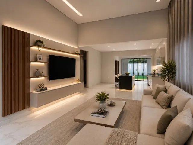Excelente casa com 03 Qts na Ponte Alta Norte - Foto 4