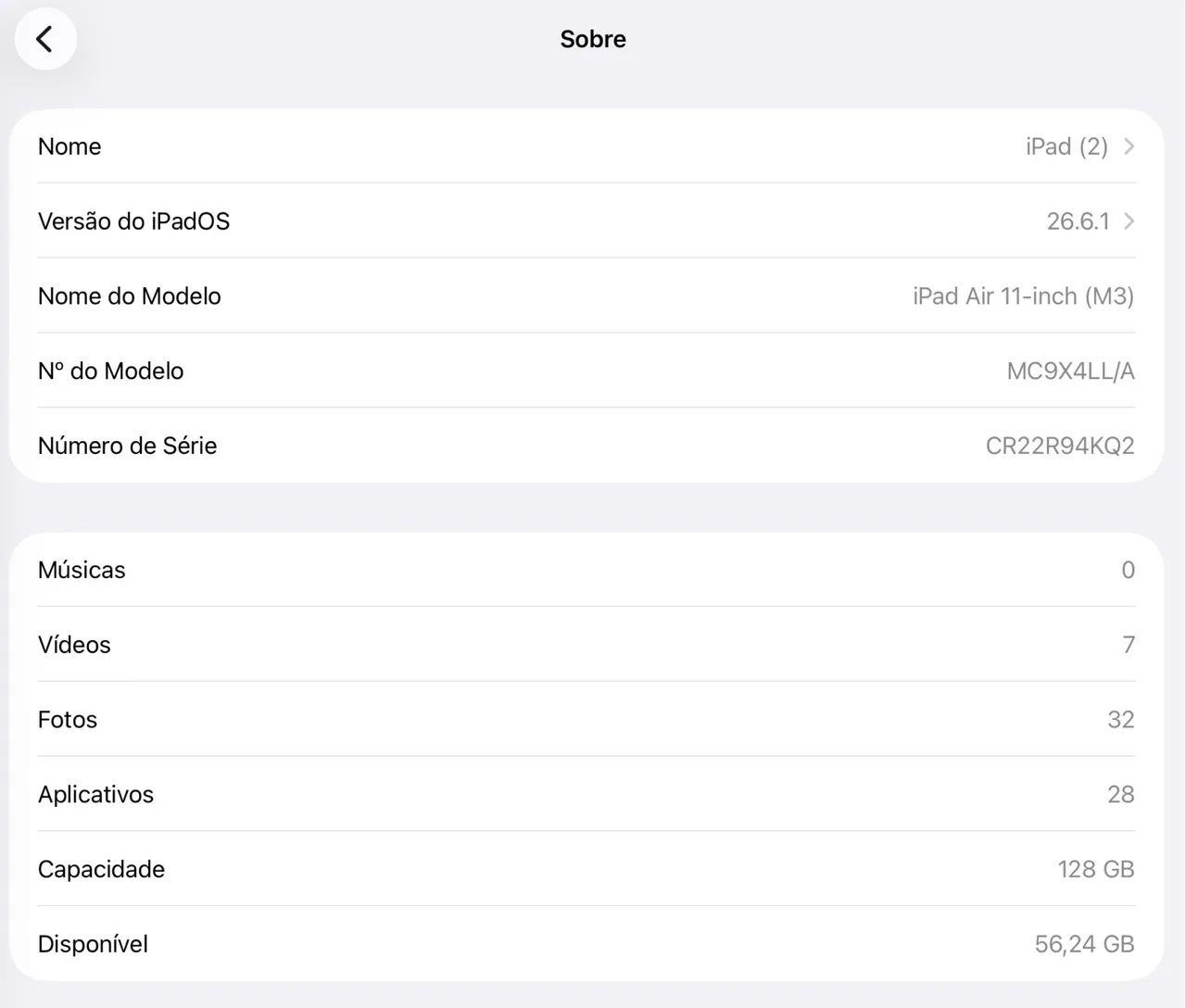 iPad Air M3 - Foto 3