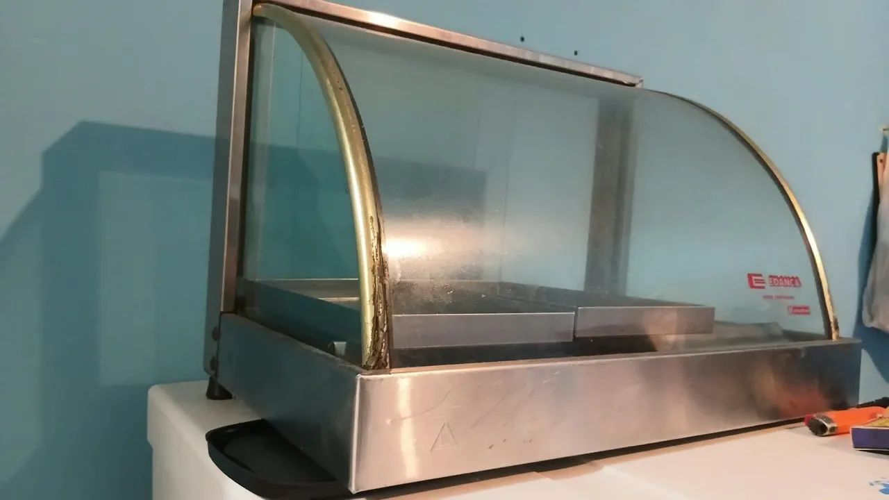 Vitrine de salgados
