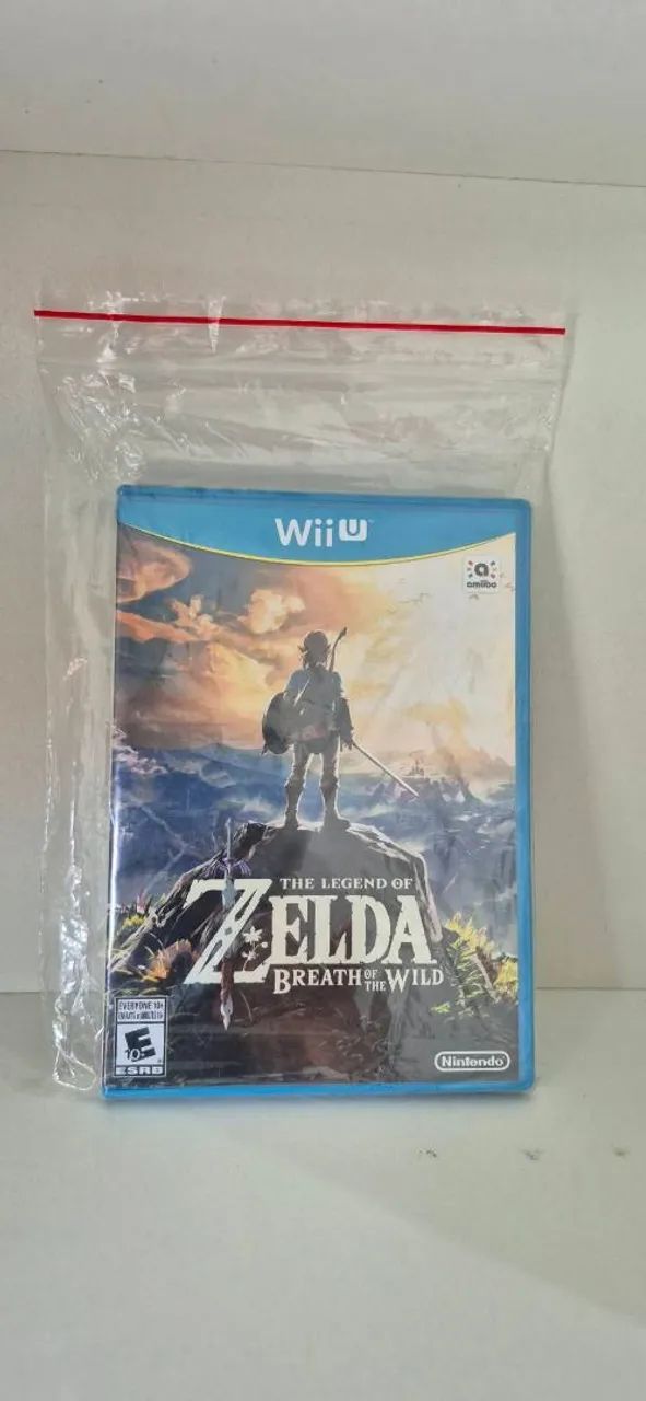 Zelda Breath Wiiu Lacrado Nintendo 