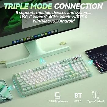 Teclado mecânico Solakaka A99 Pro c/ TFT - Foto 5