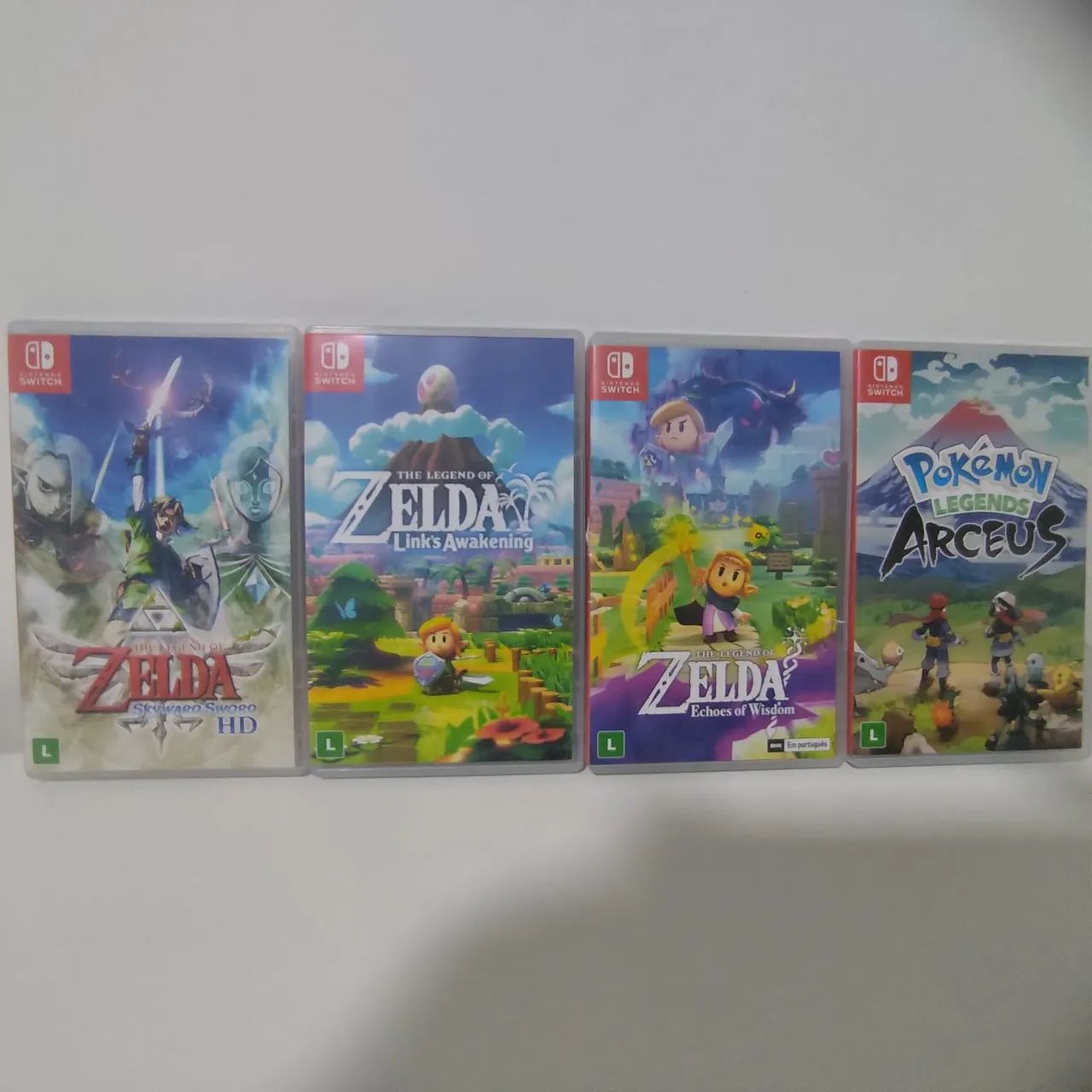 Coleção Nintendo Switch - Jogos Originais - Jogos de Vídeo Game Coleção Nintendo Switch - Jogos Originais - Jogos de Vídeo Game