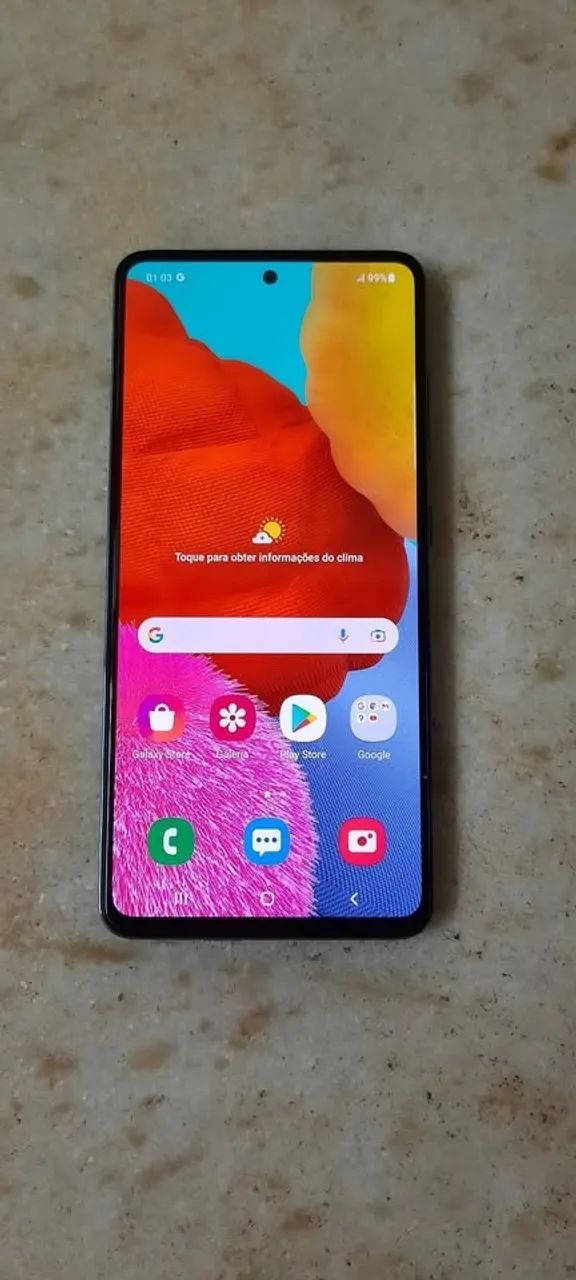 Celular Samsung A51 Azul 128 GB com TV - Foto 2