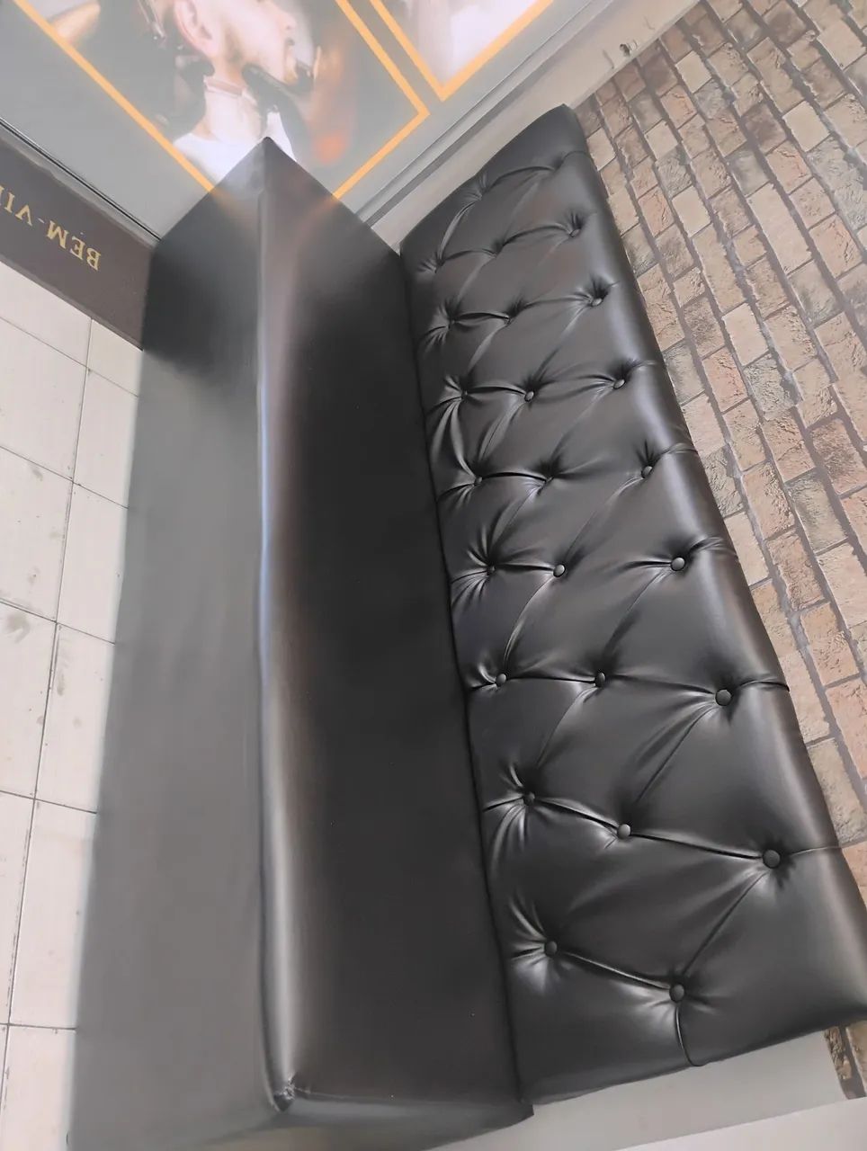 Sofá rústico para barbearia ? - Foto 3