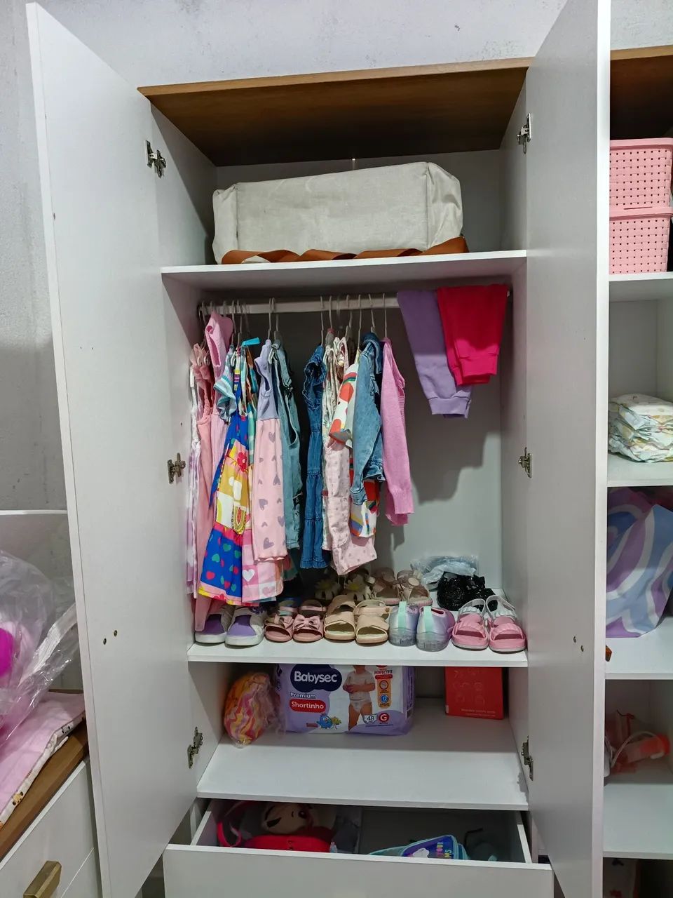 Guarda roupa e cômoda infantil  - Foto 2
