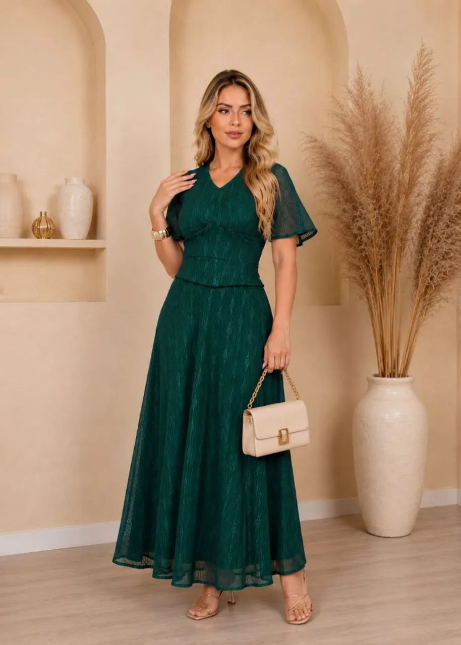 Vestido renda . - Foto 2