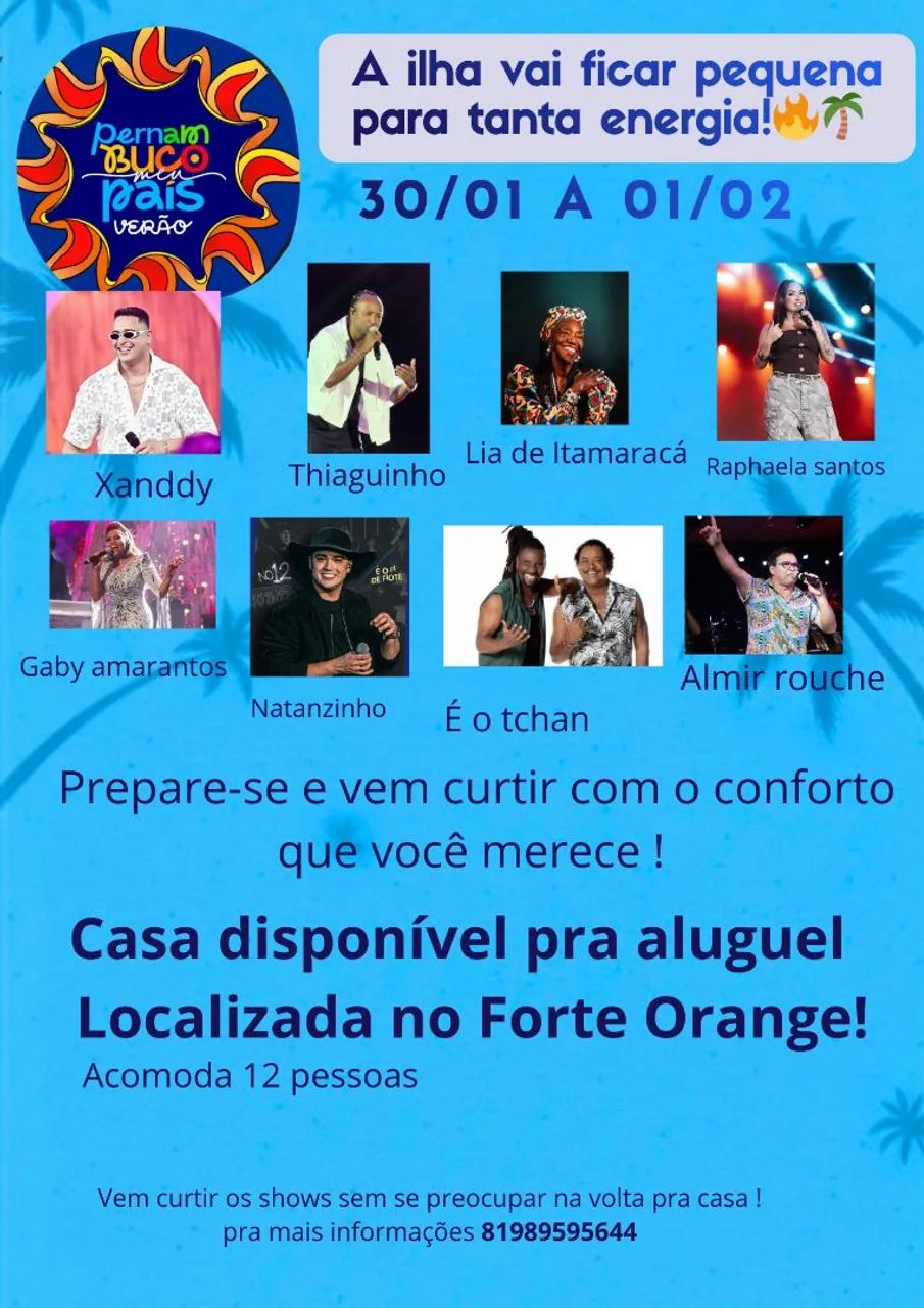 Casa ilha de Itamaracá 