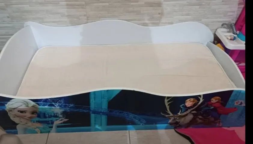 Cama infantil com colchão  - Foto 2