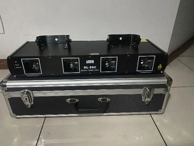 Iluminação Lazer 4 cores e com case 