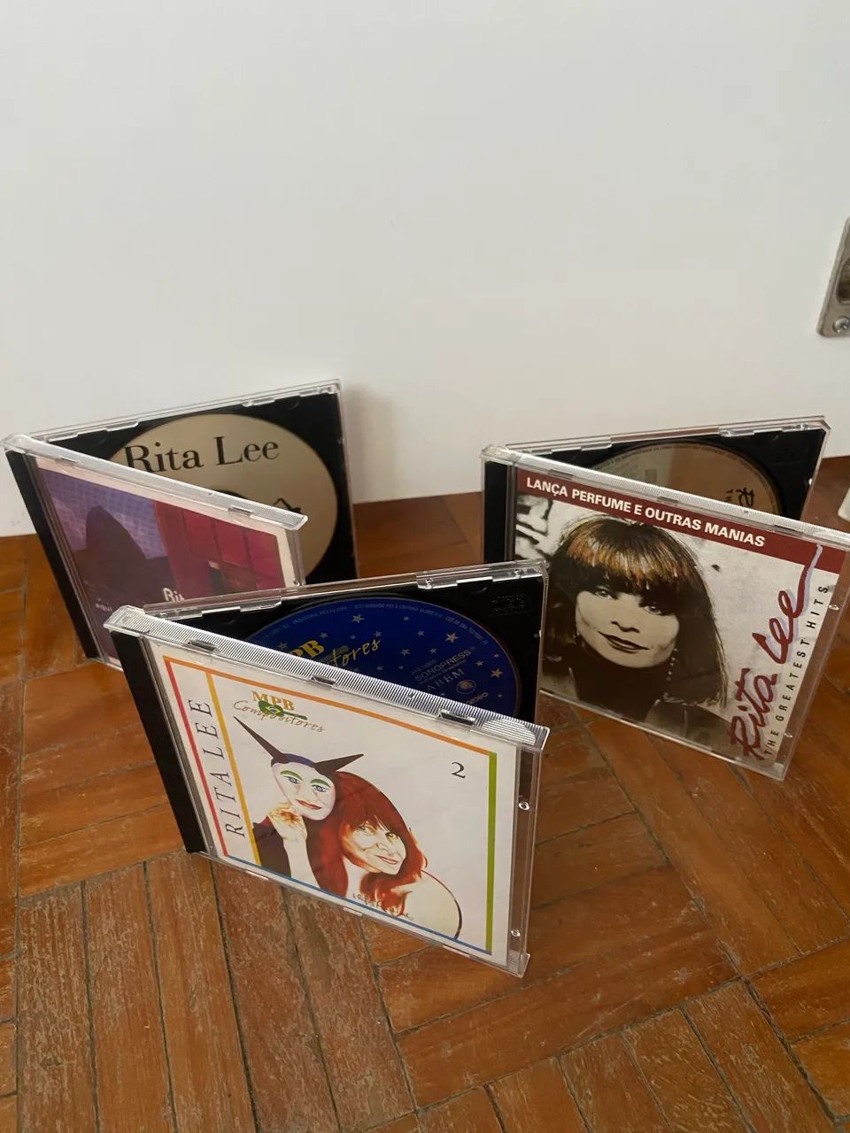 Kit com 3 CDs Originais da Rita Lee