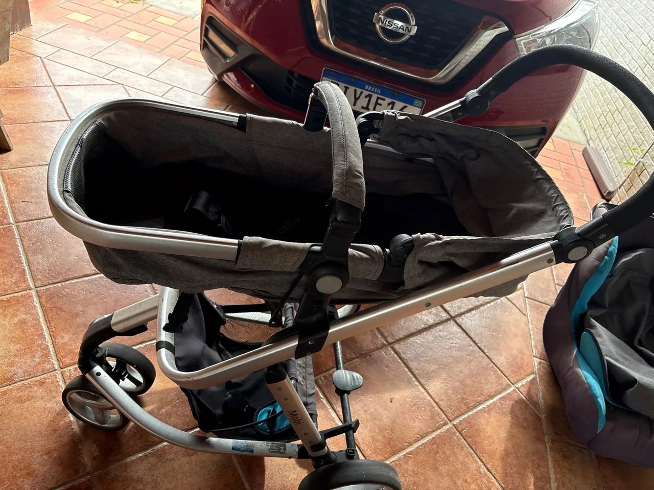 Carrinho e bebê conforto safety first - Foto 4