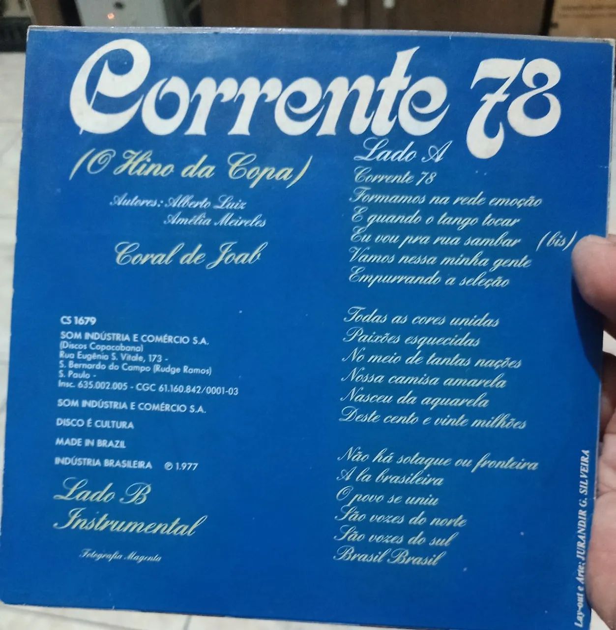 COMPACTO da COPA DO MUNDO 1978 ( RARÍSSIMO ) - Foto 2