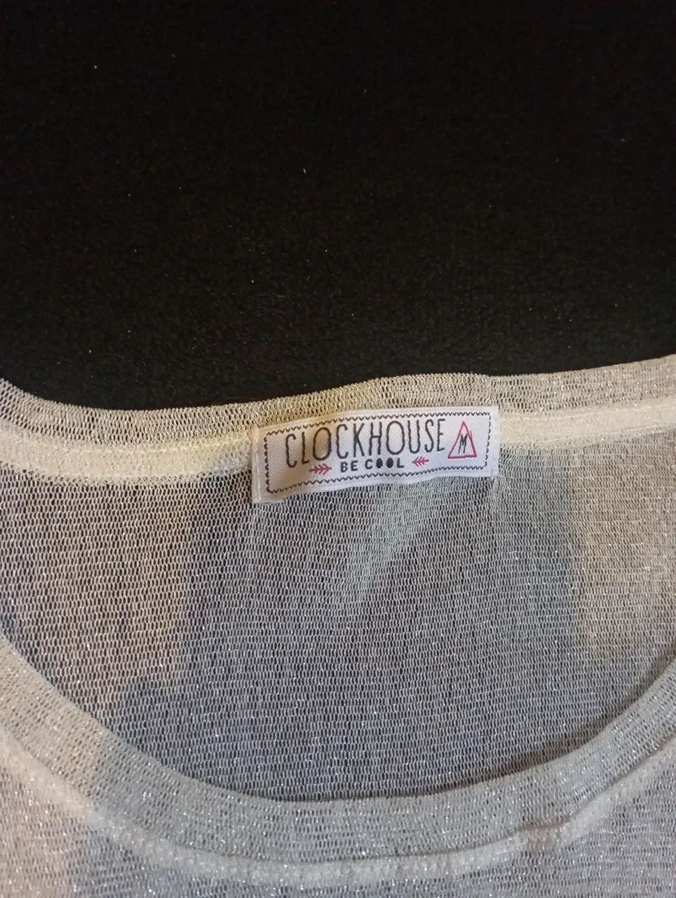 Camiseta transparente com brilho - Foto 2