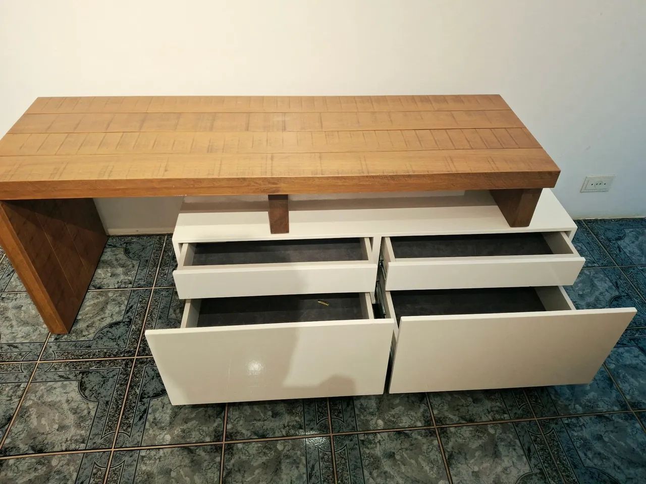 Rack De Madeira Maciça  - Foto 3