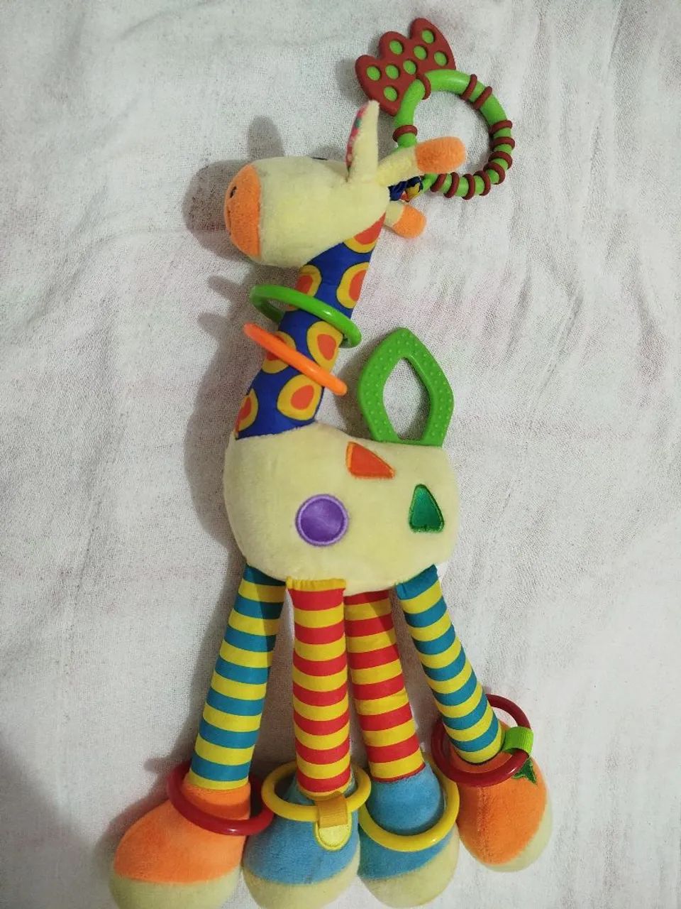 Girafa chocalho e mordedor - Foto 2