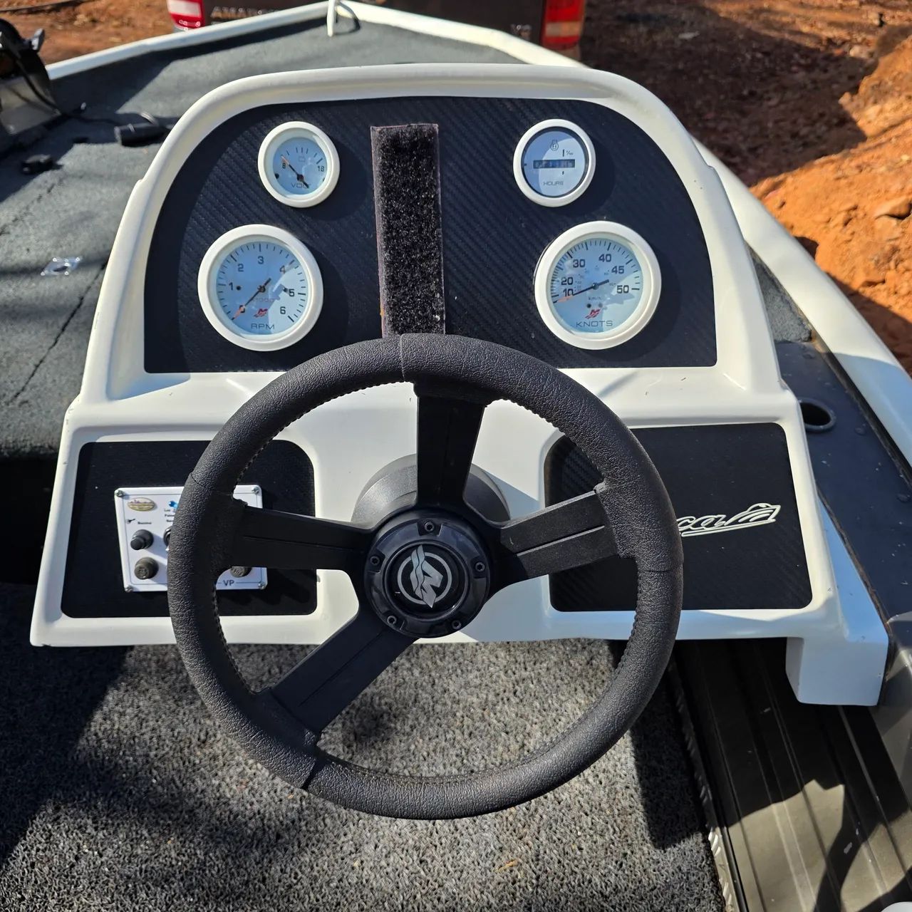 Lancha Calaça com motor Mercury 60hp  - Foto 5