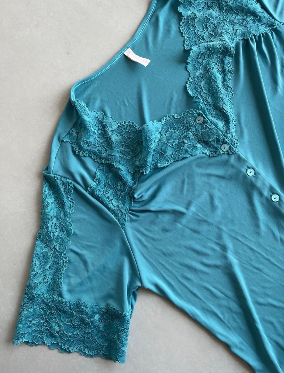 Camisola Jogê com renda / M