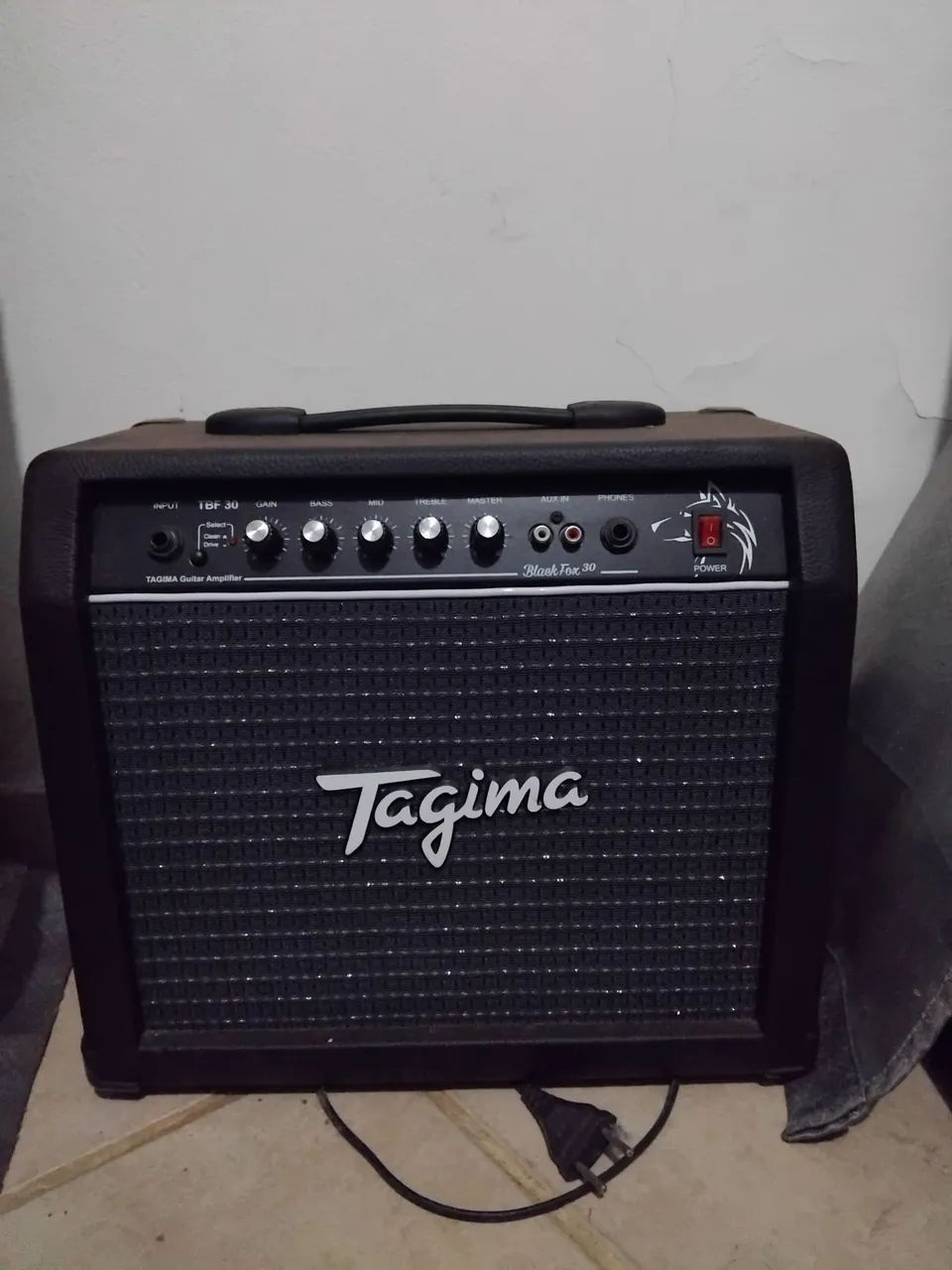 Conjunto completo de guitarra, 2 cabos e amp - Foto 5
