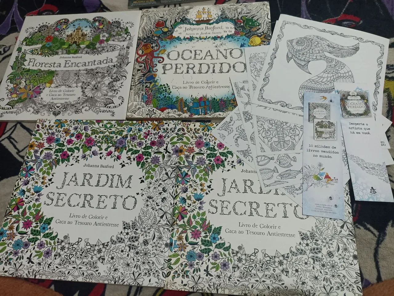 Kit livros de colorir